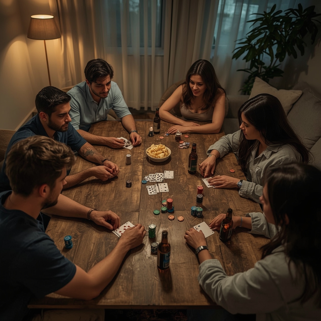 Illustration de poker Stud dans un casino en ligne BETCLIC CODE PROMO